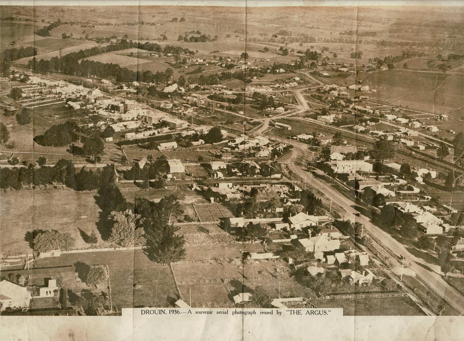 Drouin from the air
